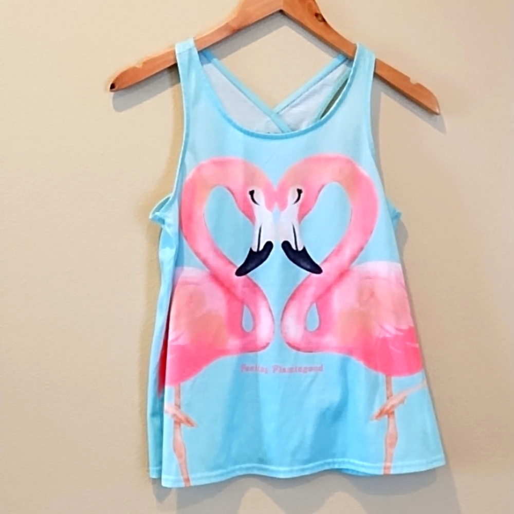 Justice Flamingo Pajama Set